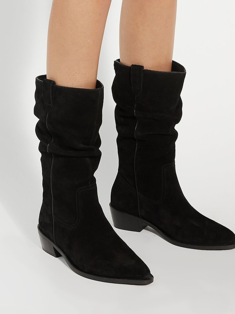 črna - Dune London Pathway Slouch Calf Watern gležnjarji - Slika 1 iz 6 črna - Dune London Pathway Slouch Calf Watern gležnjarji - Slika 1 iz 6