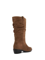 rjava - Dune London Pathway Slouch Calf Watern gležnjarji - Slika 4 iz 6