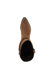 rjava - Dune London Pathway Slouch Calf Watern gležnjarji - Slika 5 iz 6