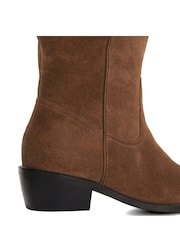 rjava - Dune London Pathway Slouch Calf Watern gležnjarji - Slika 6 iz 6