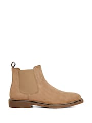 Dune London Cream Connells Elevated Chelsea Boots - Image 2 of 6