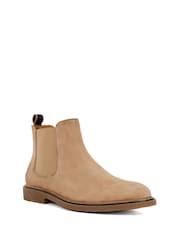 Dune London Cream Connells Elevated Chelsea Boots - Image 3 of 6