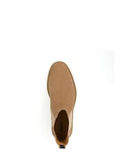 Dune London Cream Connells Elevated Chelsea Boots - Image 5 of 6