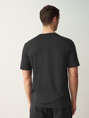 BOSS Black Stretch Cotton T-Shirt - Image 2 of 4