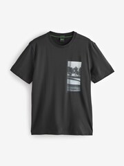 BOSS Black Stretch Cotton T-Shirt - Image 4 of 4