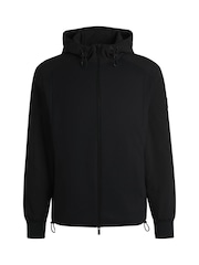 BOSS Black Regular Fit Hooded 100% Cotton Jacket - Image 1 of 1