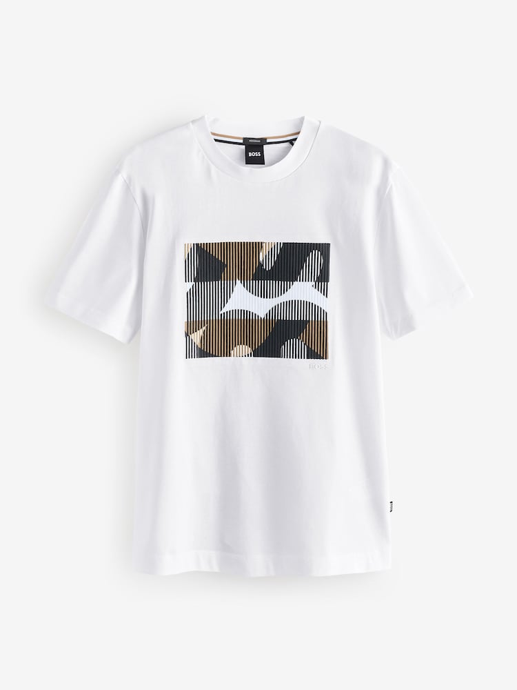 BOSS Mercerised Cotton T-Shirt - Imagen 5 de 5