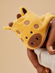 MORI Dinosaur Organic Cotton Super Soft Kids Hooded Towel - Image 2 of 6