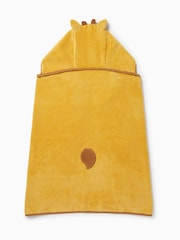 MORI Dinosaur Organic Cotton Super Soft Kids Hooded Towel - Image 4 of 6