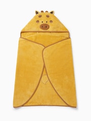 MORI Dinosaur Organic Cotton Super Soft Kids Hooded Towel - Image 5 of 6
