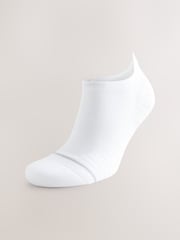 White Active Cushioned Sports Trainer Socks 4 Pack - Image 2 of 9