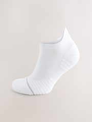 White Active Cushioned Sports Trainer Socks 4 Pack - Image 3 of 9