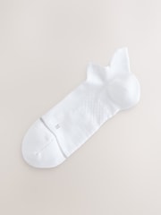 White Active Cushioned Sports Trainer Socks 4 Pack - Image 6 of 9