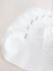 White Signature Modal Invisible Trainer Socks 4 Pack - Image 3 of 4