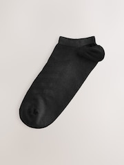 Black Active Low Rise Trainers Socks 5 Pack - Image 2 of 4