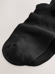 Black Active Low Rise Trainers Socks 5 Pack - Image 3 of 4