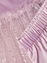 Monsoon Purple Misty Tulle Top and Shorts Set - Image 3 of 3