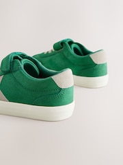 Green Standard Fit (F) Touch Fastening Elastic Lace Trainers - Image 4 of 5