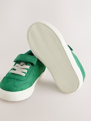 Green Standard Fit (F) Touch Fastening Elastic Lace Trainers - Image 5 of 5