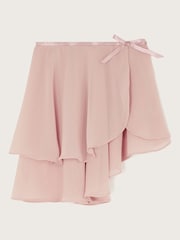 Monsoon Pink Carlotta Asymmetrical Wrap Skirt - Image 1 of 1