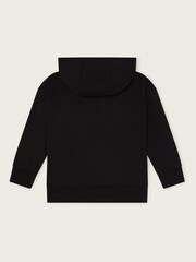 Monsoon Black Shapes Graphic 100% Cotton Hoodie - Image 2 of 3