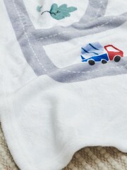 Personalised Road Map Fleece Blanket by My 1st Years - Image 3 of 4