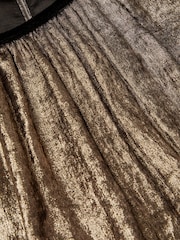 Monsoon Gold Samantha Shimmer Drop Waist Dress - Image 3 of 3