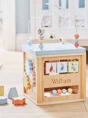 Personalised Peter Rabbit Wooden Activity Cube Toy by My 1st Years - Image 2 of 5