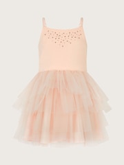 Monsoon Pink Tutu Tulle Dress - Image 1 of 2