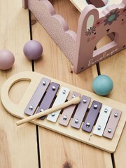 Personalised Bunny Xylophone & Drop Box Wodden Toy by My 1st Years - Image 3 of 5