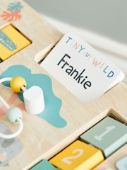 Personalised Wooden Safari Activity Table by My 1st Years - Image 2 of 5