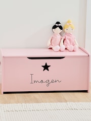 Personalised Large Star Design Toy Box by My 1st Years - Image 1 of 4