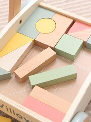 Personalised Push-Along Activity Walker With Blocks by My 1st Years - Image 4 of 5