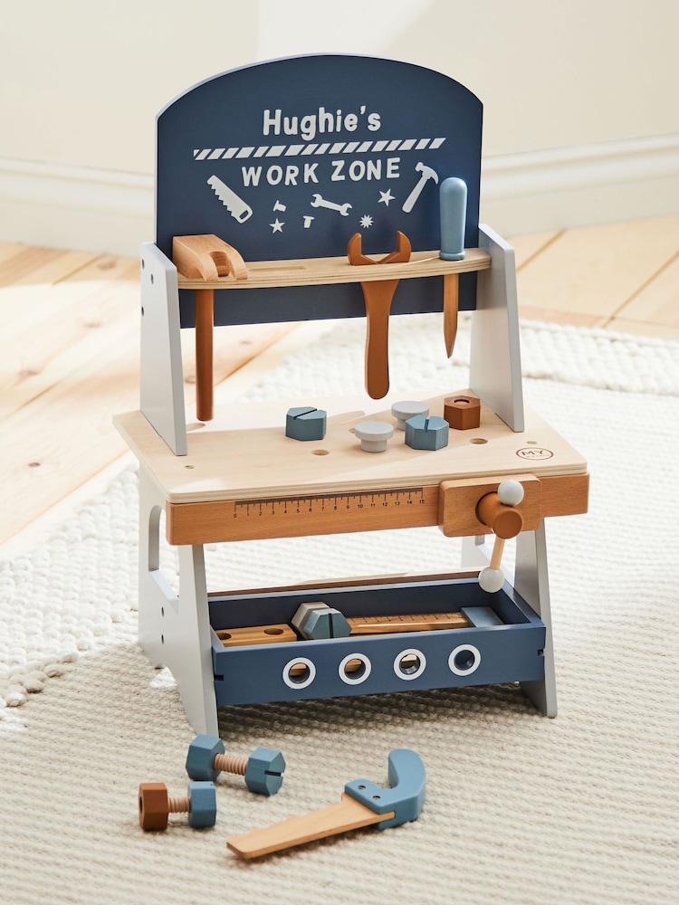 Personalised Wooden Tool Bench Play Set by My 1st Years - Image 1 of 5