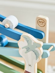 Personalised Dinosaur Wooden Ramp Toy by My 1st Years - Image 3 of 4