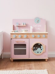 Personalised Pink Wooden Kitchen Play Set by My 1st Years - Image 1 of 4