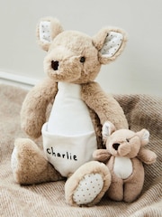 Personalised Kangaroo and Baby Soft Toy Set by My 1st Years - Image 4 of 6