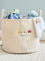 Personalised Large Transport Ecru Corduroy Storage Bag by My 1st Years - Image 1 of 4