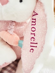 Personalised Pink Bunny Rabbit Activity Toy by My 1st Years - Image 2 of 5