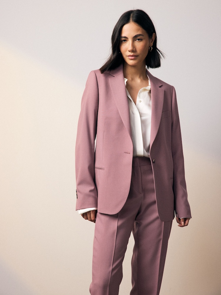 PS Paul Smith Purple Tailored Blazer - Image 3 of 9