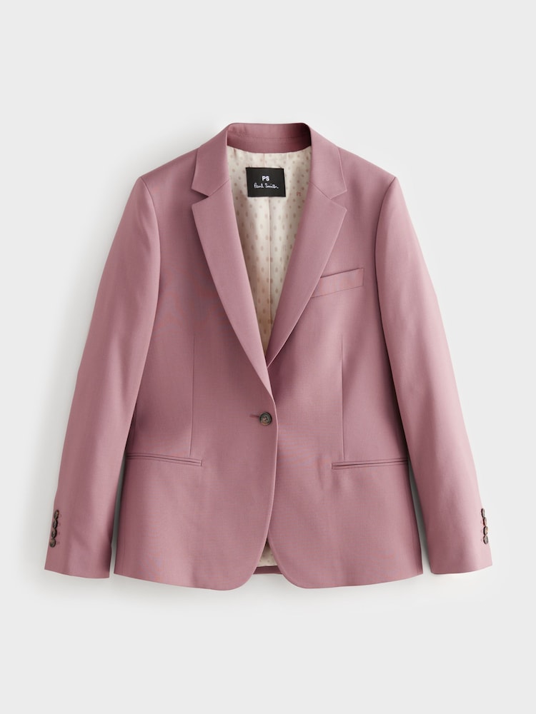 PS Paul Smith Purple Tailored Blazer - Image 6 of 9