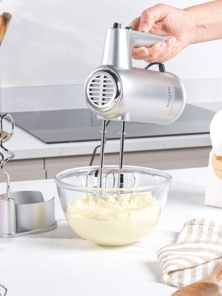 Salter Silver Aspen Hand Whisk Mixer - Image 1 of 6