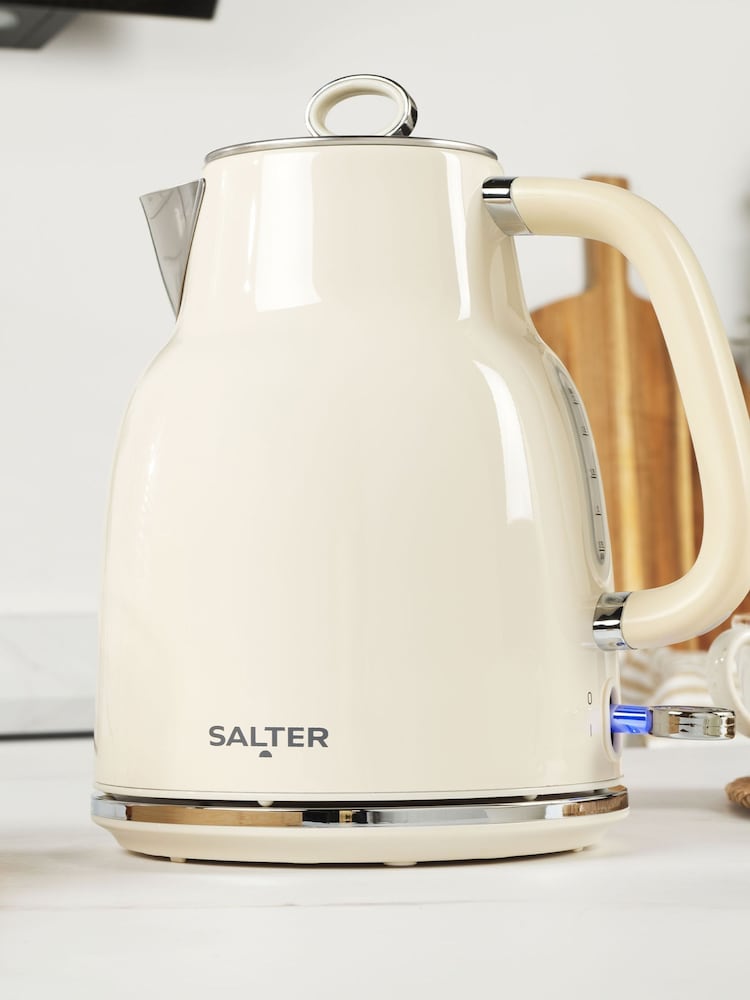 Salter Cream Retro Kettle - Image 1 of 6