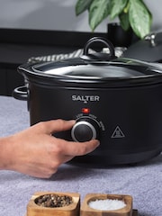 Salter Black Kuro 3.5L Slow Cooker - Image 2 of 6