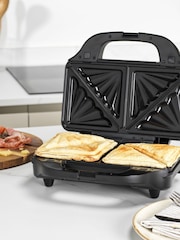 Salter Black Kuro 3 in 1 Snack Maker - Image 1 of 6