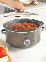 Salter Grey Cosmos 3.5L Slow Cooker - Image 5 of 6