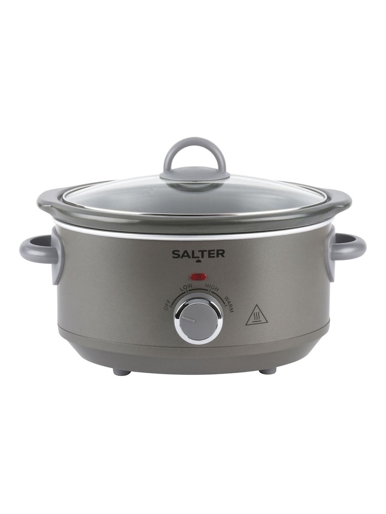 Salter Grey Cosmos 3.5L Slow Cooker - Image 6 of 6