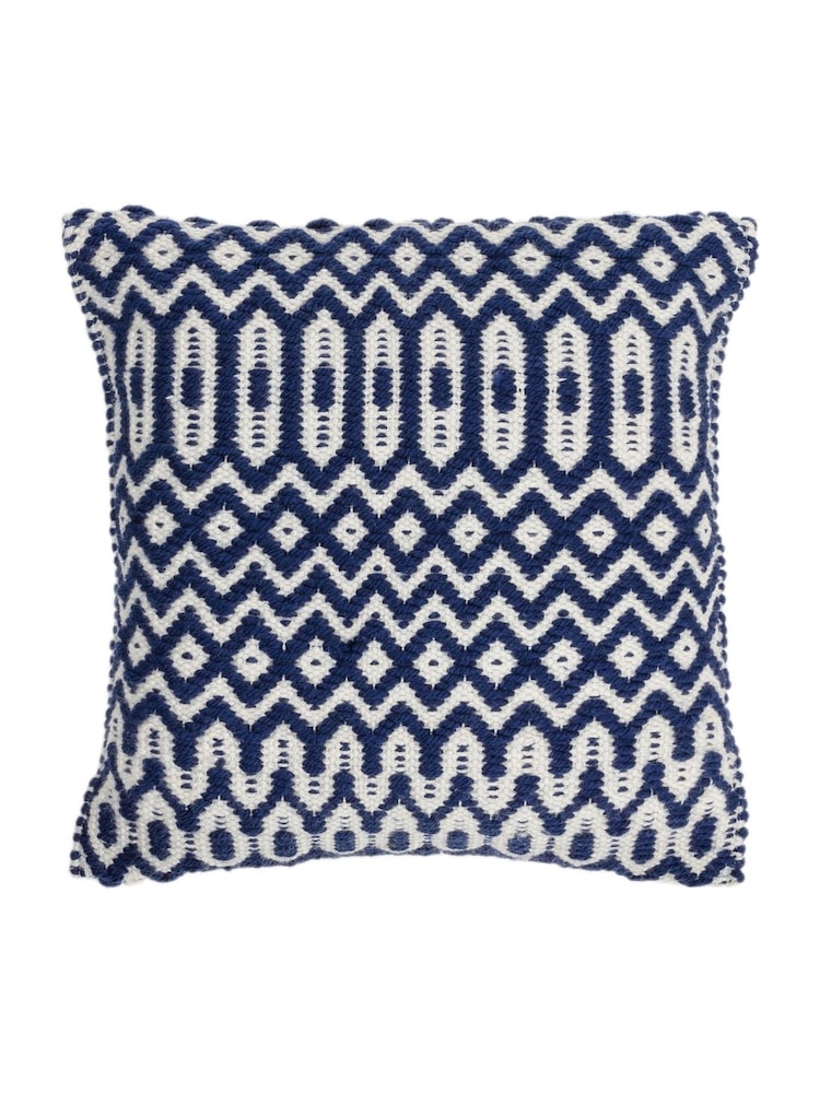 Asiatic Rugs Blue Halsey Cushion - Image 2 of 3