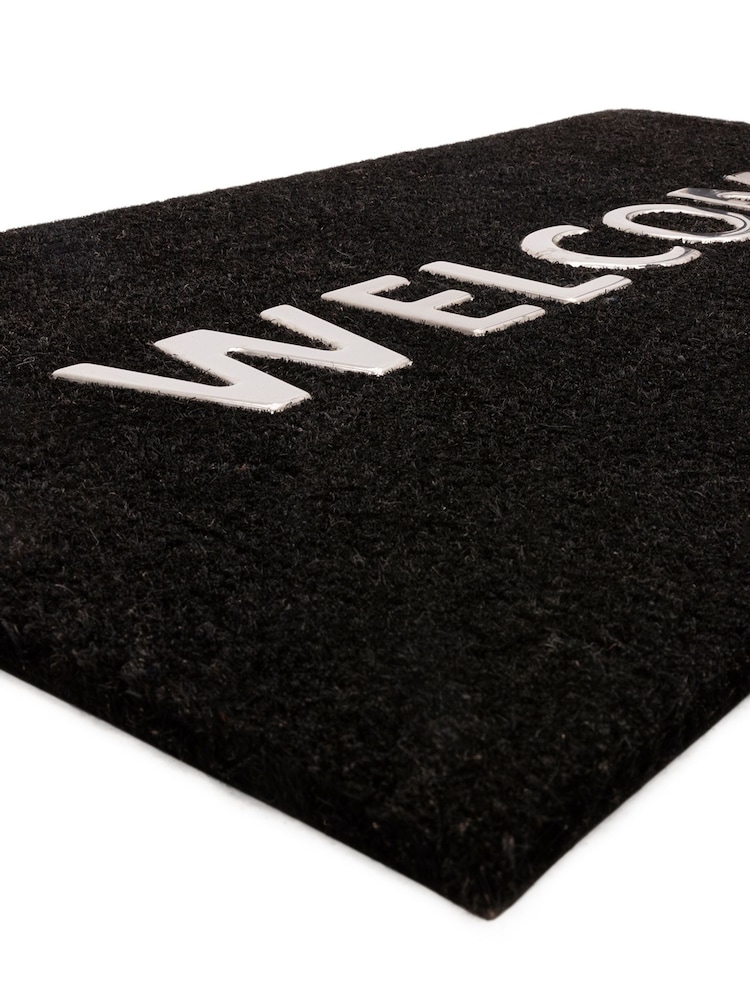 Asiatic Rugs Black Coir Doormat - Image 3 of 3