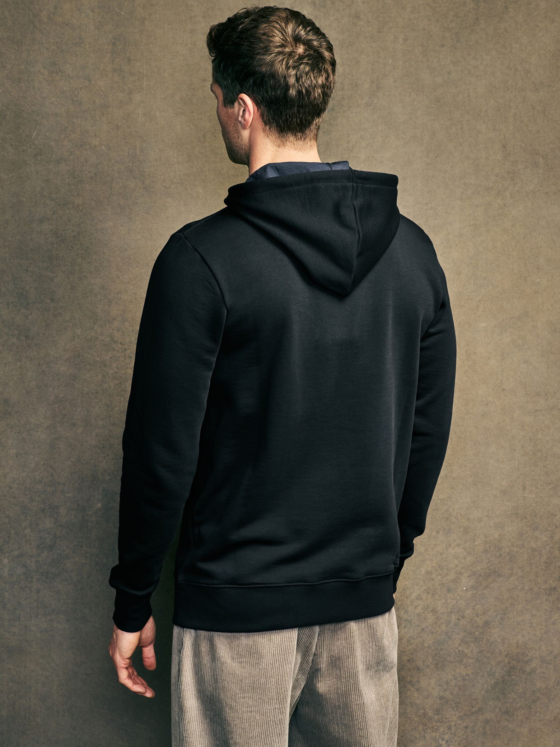 Buy PS Paul Smith Black Zebra Print Logo Hoodie from Next USA